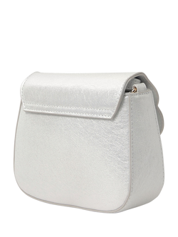 Angels by Accessorize Kids' Scalloped Flapover Bag, Ivory - view 2, Ivory