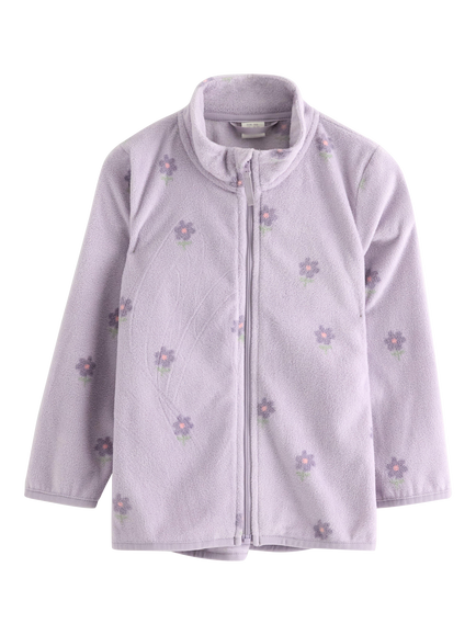 Lindex Baby Outdoor Zipped Jacket, Light Dusty Lilac, Light Dusty Lilac