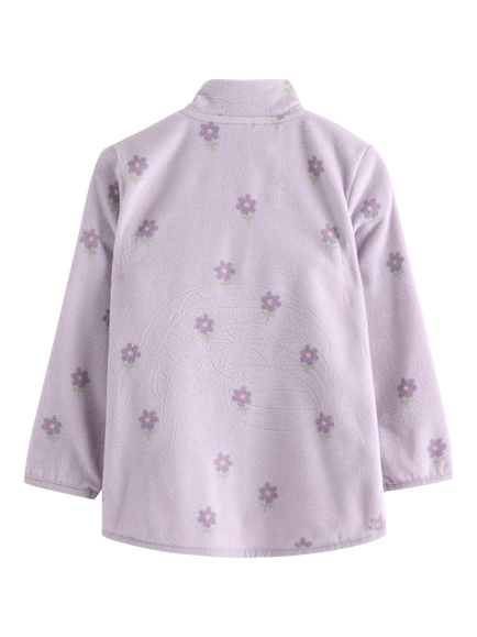 Lindex Baby Outdoor Zipped Jacket, Light Dusty Lilac - view 2, Light Dusty Lilac