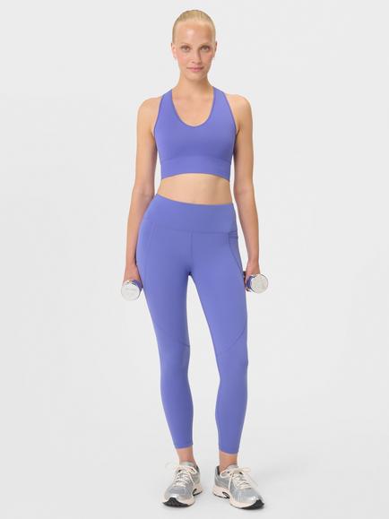 Sweaty Betty Seamless Sports Bra, Aurablue, Aurablue