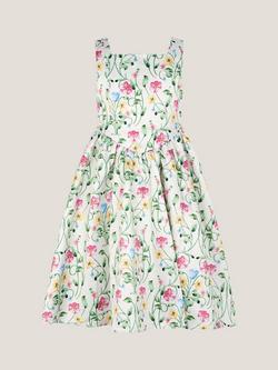 Monsoon Kids' Dancer Floral Party Dress, Multi, Multi