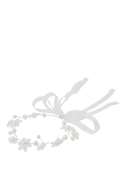 Angels by Accessorize Kids' Flower Crown, Ivory, Ivory