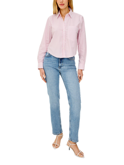 Rails Ramy Stripe Shirt, Pink/White - view 2, Pink/White