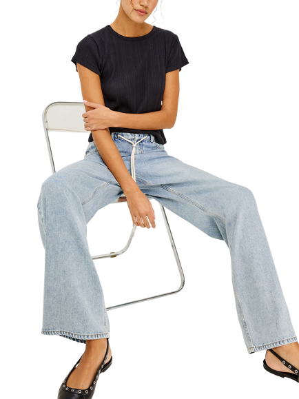 Rails Normandie Relaxed Drape Jeans, Sunkissed Blue - view 2, Sunkissed Blue