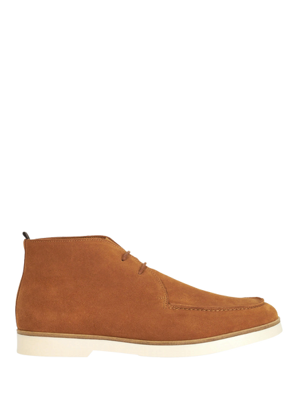 Dune London Citron Suede Chukka Boots, Brown, Brown