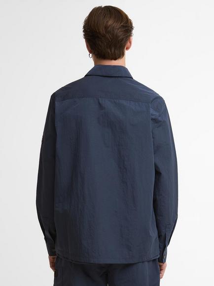 Barbour International Inline Overshirt, Oxford Navy - view 2, Oxford Navy