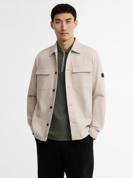 Barbour International Esh Overshirt, Mist, Mist