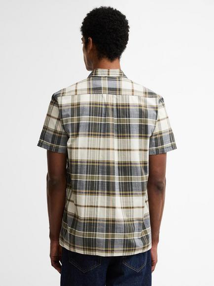 Barbour Grassbeach Short Sleeved Shirt, Whisper White - view 2, Whisper White