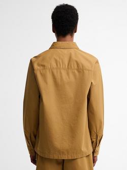 Barbour Sherburn Cotton Regular Fit Shirt, Camel - view 2, Camel
