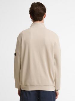 Barbour International Bewley Quarter-Zip Sweatshirt, Mist - view 2, Mist