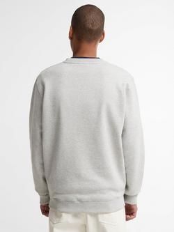 Barbour x Mul Cotton Sweatshirt, Grey Marl - view 2, Grey Marl