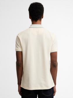 Barbour Denwick Polo Shirt, Whisper White - view 2, Whisper White