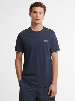 Barbour International Ashmann Tipped T-Shirt, Oxford Navy, Oxford Navy
