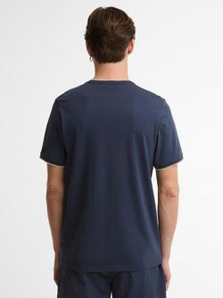 Barbour International Ashmann Tipped T-Shirt, Oxford Navy - view 2, Oxford Navy