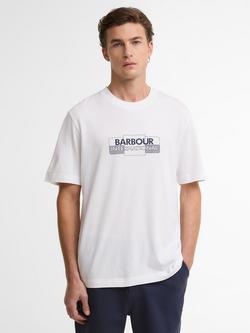 Barbour International Leighton Graphic T-Shirt, White, White