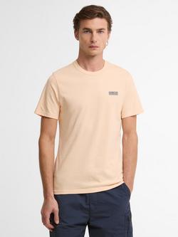 Barbour International Logo T-Shirt, Bleached Apricot, Bleached Apricot