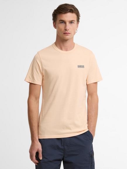 Barbour International Logo T-Shirt, Bleached Apricot, Bleached Apricot
