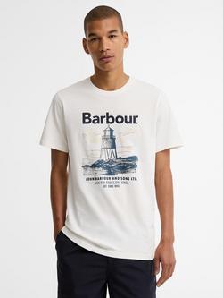 Barbour Harbourside Graphic T-Shirt, Whisper White, Whisper White