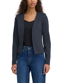 ICHI Kate Open Neck Jacket, Total Eclipse