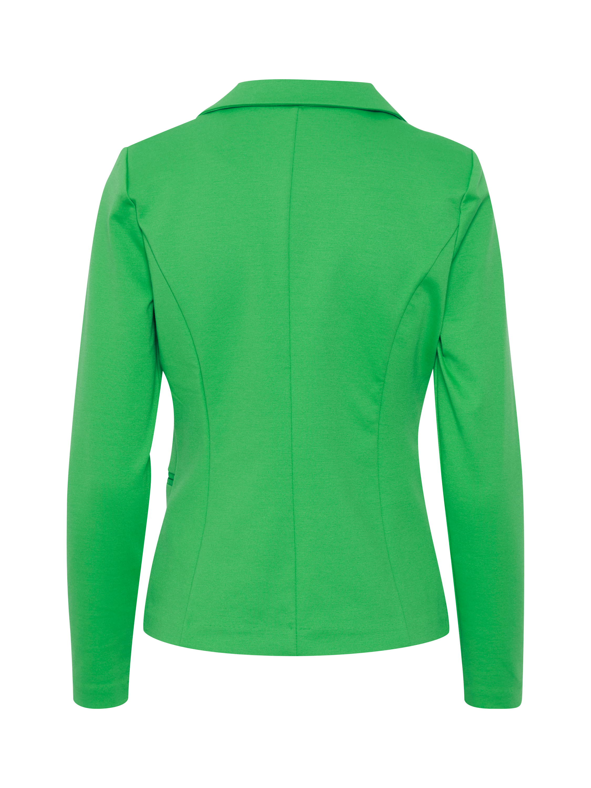 Product image 6 of 7, which shows ICHI Kate Single Button Blazer, Kelly Green, XS