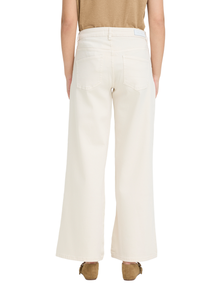 ICHI Ihziggy Wide Leg Jeans, Birch - view 2, Birch