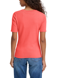 ICHI Luls Short Sleeve Jumper, Teaberry - view 2, Teaberry