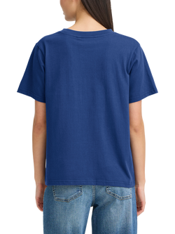ICHI Palmer Loose Fit T-Shirt - view 2, Blueprint