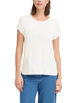 ICHI Like Round Neck T-Shirt, Cloud Dancer