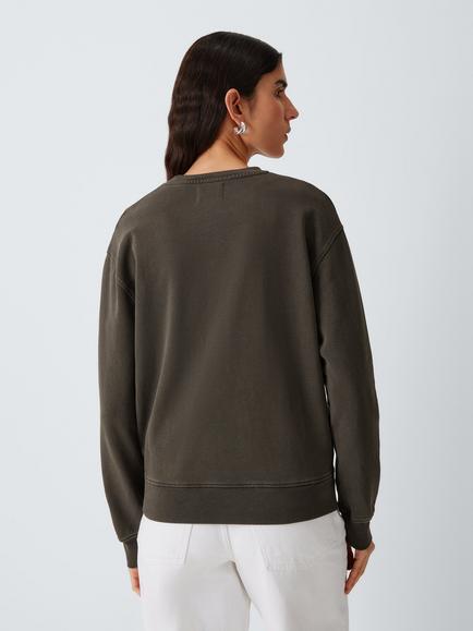 Colorful Standard Classic Garment Dyed Sweatshirt - view 2, Faded Mud