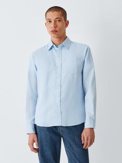 Colorful Standard Linen Regular Fit Shirt, Polar Blue, Polar Blue