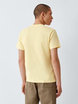 Colorful Standard Regular Fit Short Sleeve Cotton T-Shirt - view 2, Soft Yellow