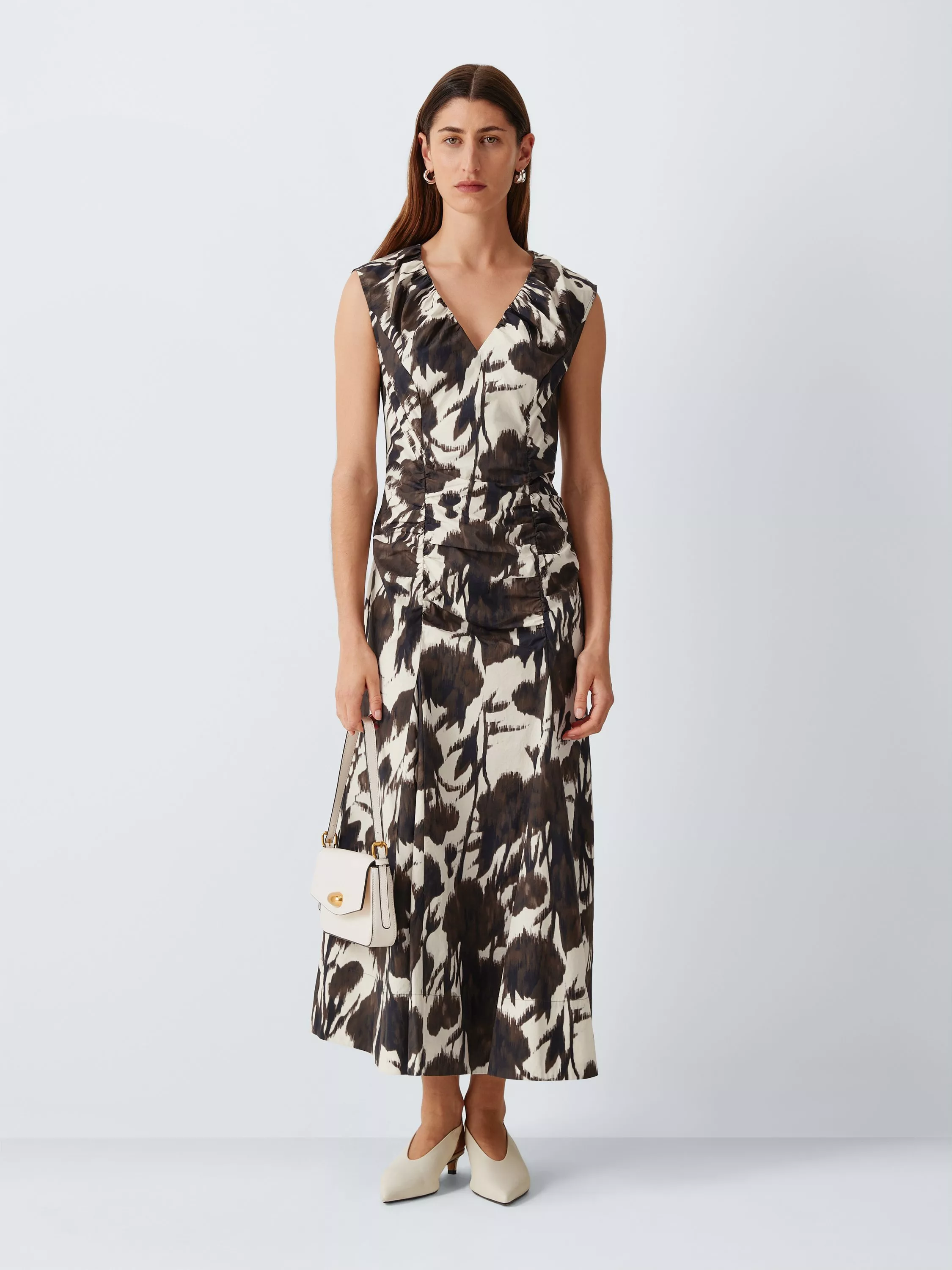 strapless open back dress John Lewis Autumnal Party Dress  Little Threads Collection