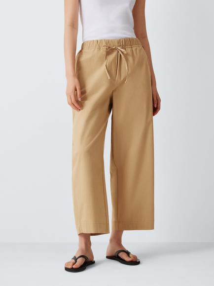 John Lewis Parachute Trousers, Camel, Camel