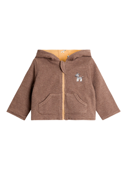 JoJo Maman Bébé Baby 3-Piece Outfit Set, Brown - view 2, Brown