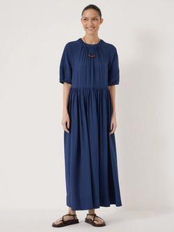 HUSH Winslow Air Flow Maxi Dress, Navy Blue, Navy Blue