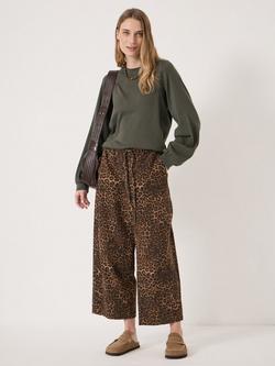 HUSH Elodie Puff Detail Top, Dark Khaki Green - view 2, Dark Khaki Green