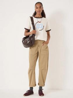 HUSH London Melbourne Graphic T-Shirt, Off White - view 2, Off White