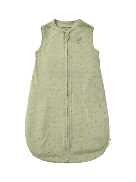 Little Dutch Baby Leaf Print Sleeping Bag, 0.5 Tog, Pure Sage, Pure Sage