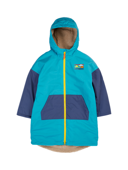 Frugi Grown Ups Changing Robe, Tropical Sea/Multi, Tropical Sea/Multi