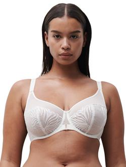 Chantelle Legend Full Coverage Underwired Bra, Milk, Milk