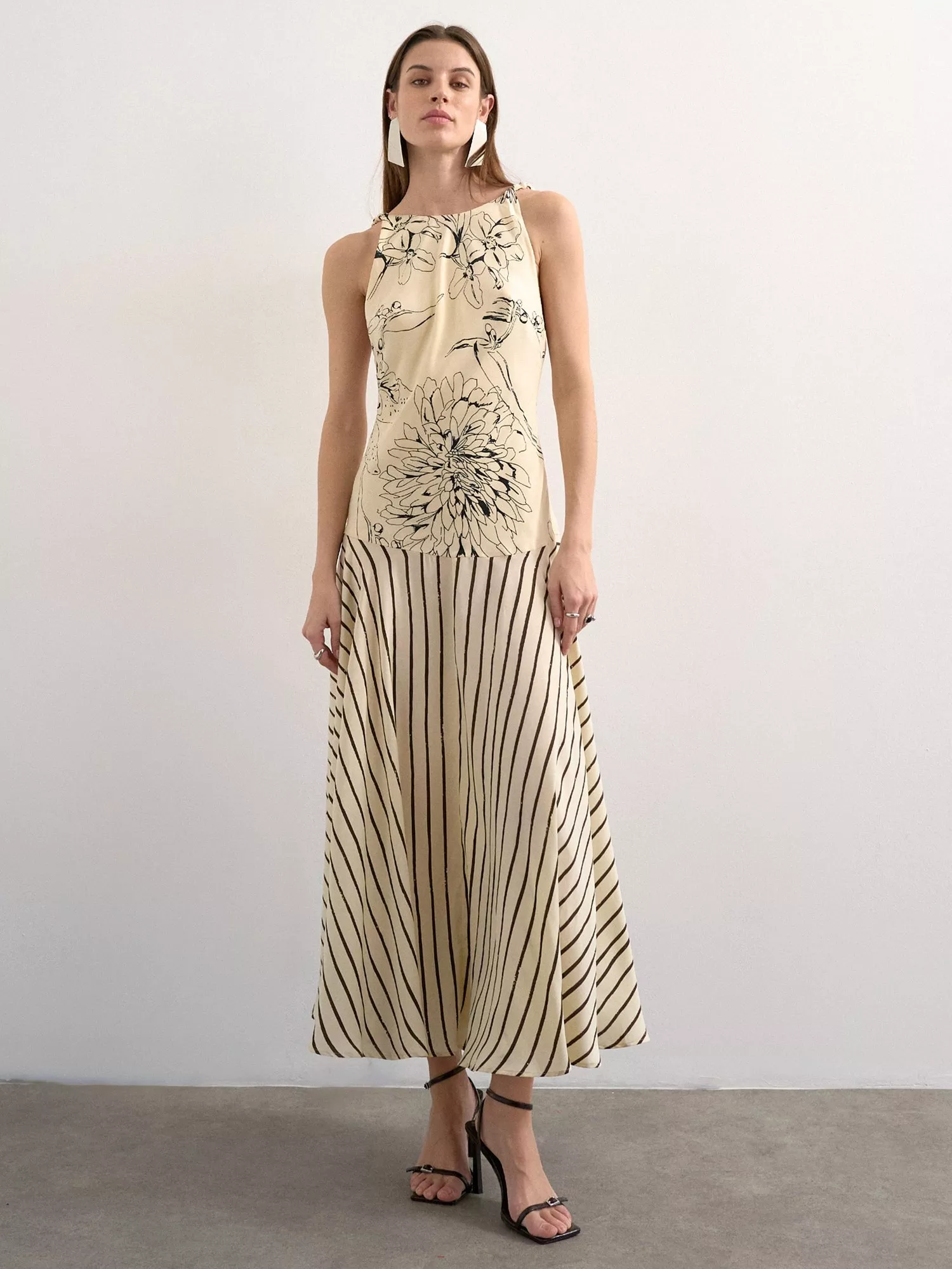Shona Joy | Bleeker Tie Maxi Dress