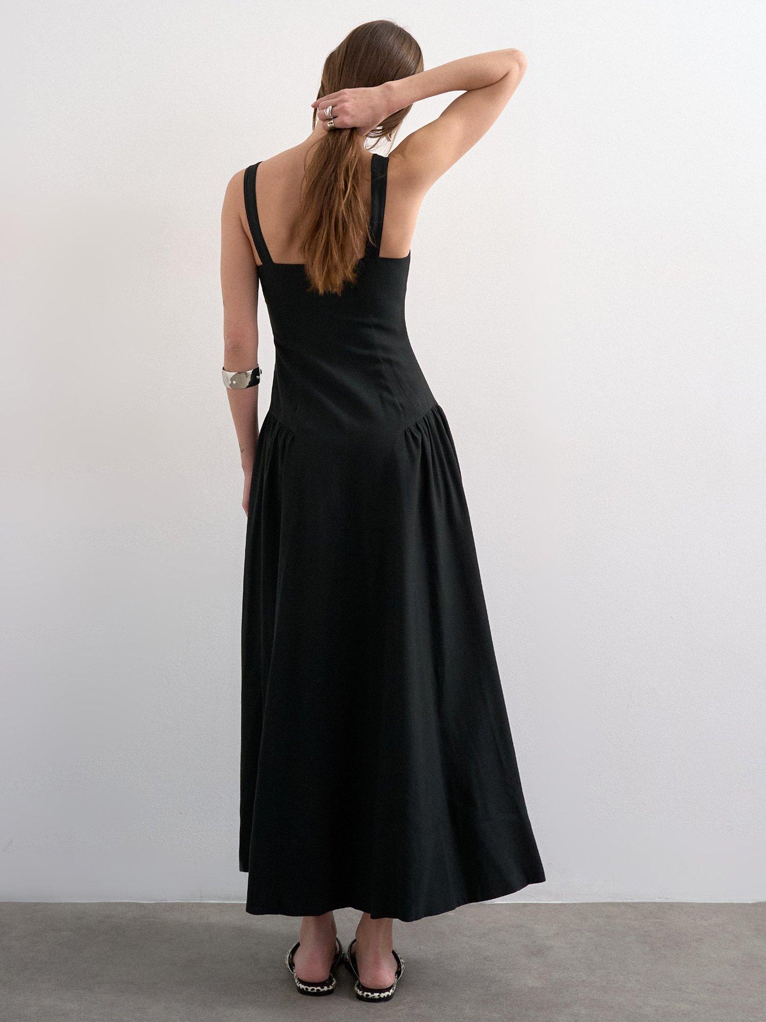topshop drop waist dress Jasmine's Ethereal White Fairy Dress White / L main image 1