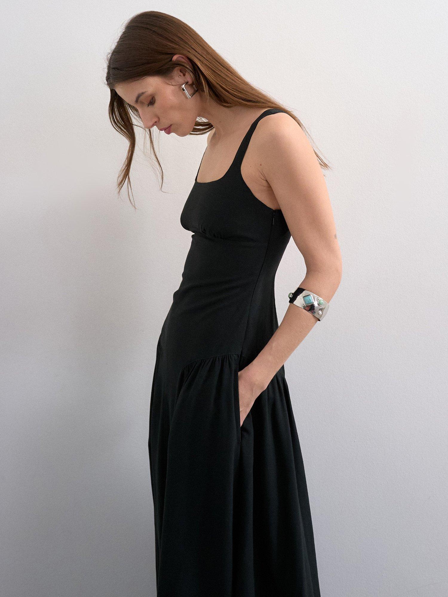 sachin and babi light blue dress Sorella Drop-Waist Midi Dress main image 1