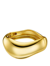 Orelia Statement Wave Bangle Bracelet