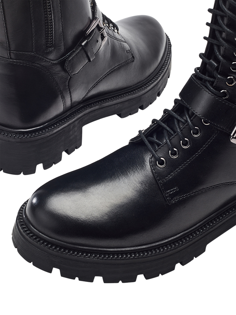 Product image 3 of 4, which shows Moda in Pelle Opriha Ankle Boots, Black, 3