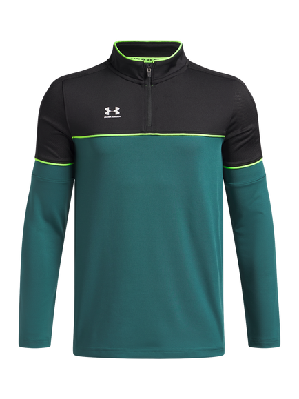 Under Armour Kids' Challenger Train Sports Sweatshirt, Rack Green, Rack Green
