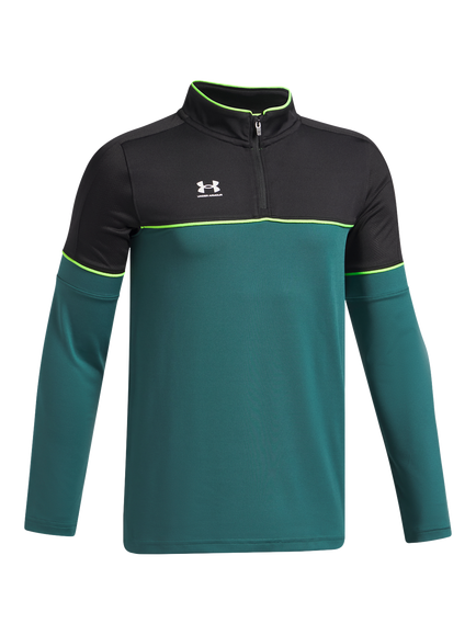 Under Armour Kids' Challenger Train Sports Sweatshirt, Rack Green - view 2, Rack Green