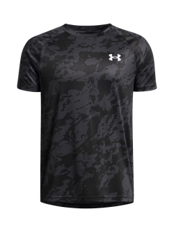 Under Armour Kids' Tech 2.0 T-Shirt, Black Anthracite, Black Anthracite