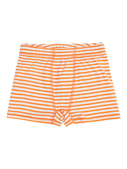 Frugi Kids' Sean Cotton Printed Boxer Shorts, Pack of 3, Bike - view 2, Bike