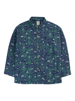 Frugi Kids' Henry Shacket, Multi, Multi